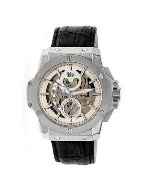 NWT Reign Commodus Automatic Silver Dial Men's Watch